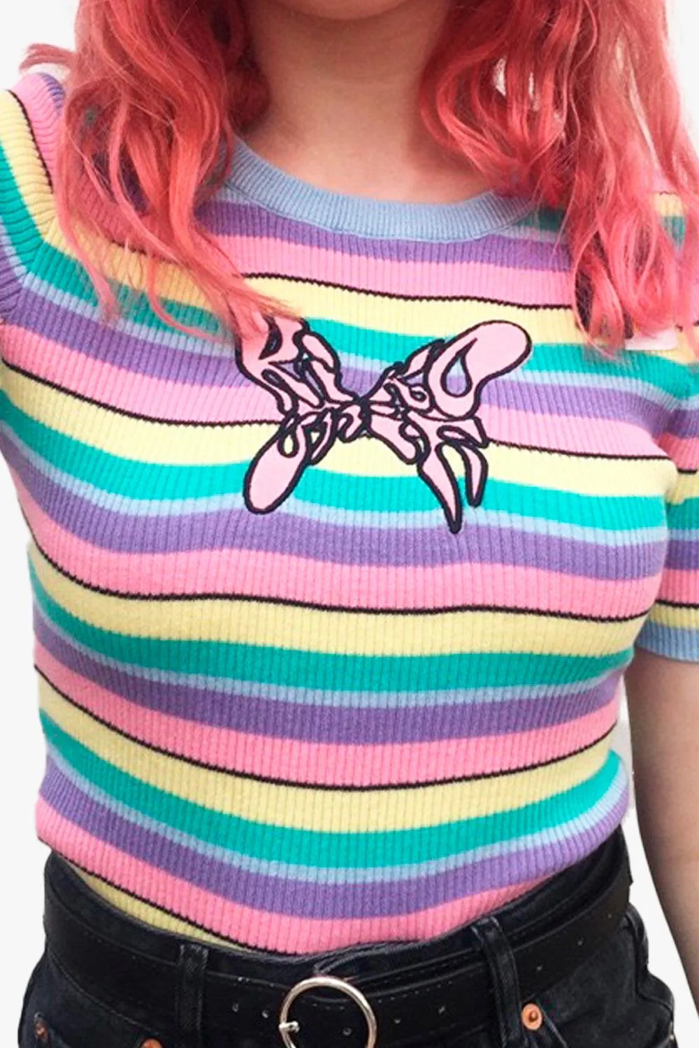 Aesthetic Pastel Crop Top