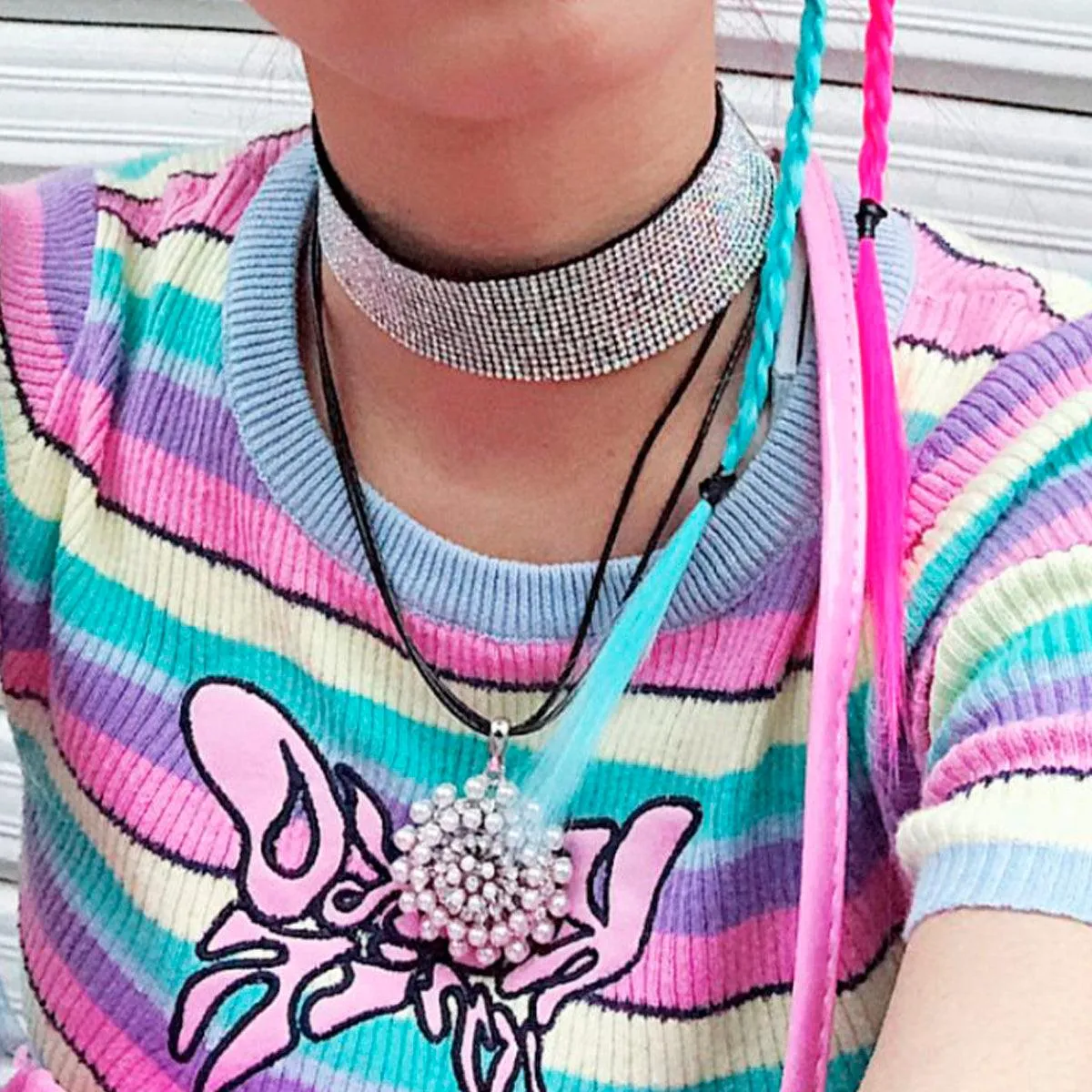 Aesthetic Pastel Crop Top