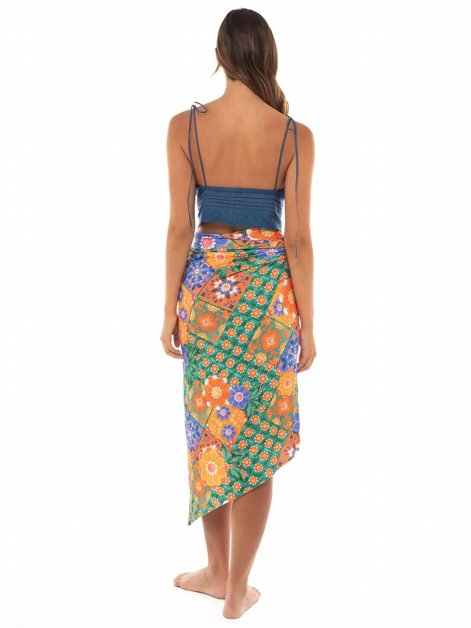 Agua Bendita - Tile Ariel Crop Top