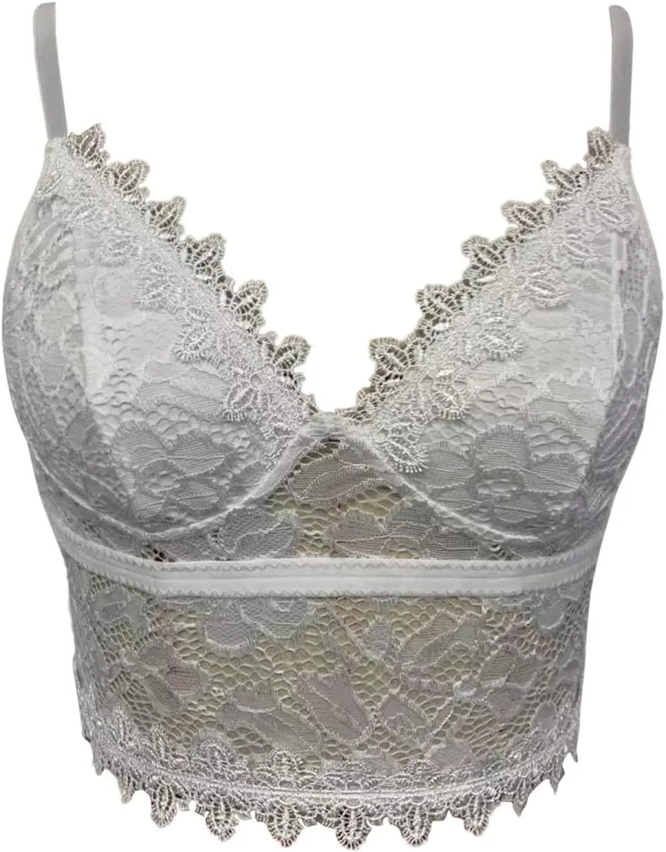 Black Crop Tops for Women Floral Bralette Bralet Bra Tank Cami Crop Underwear Rave Outfit