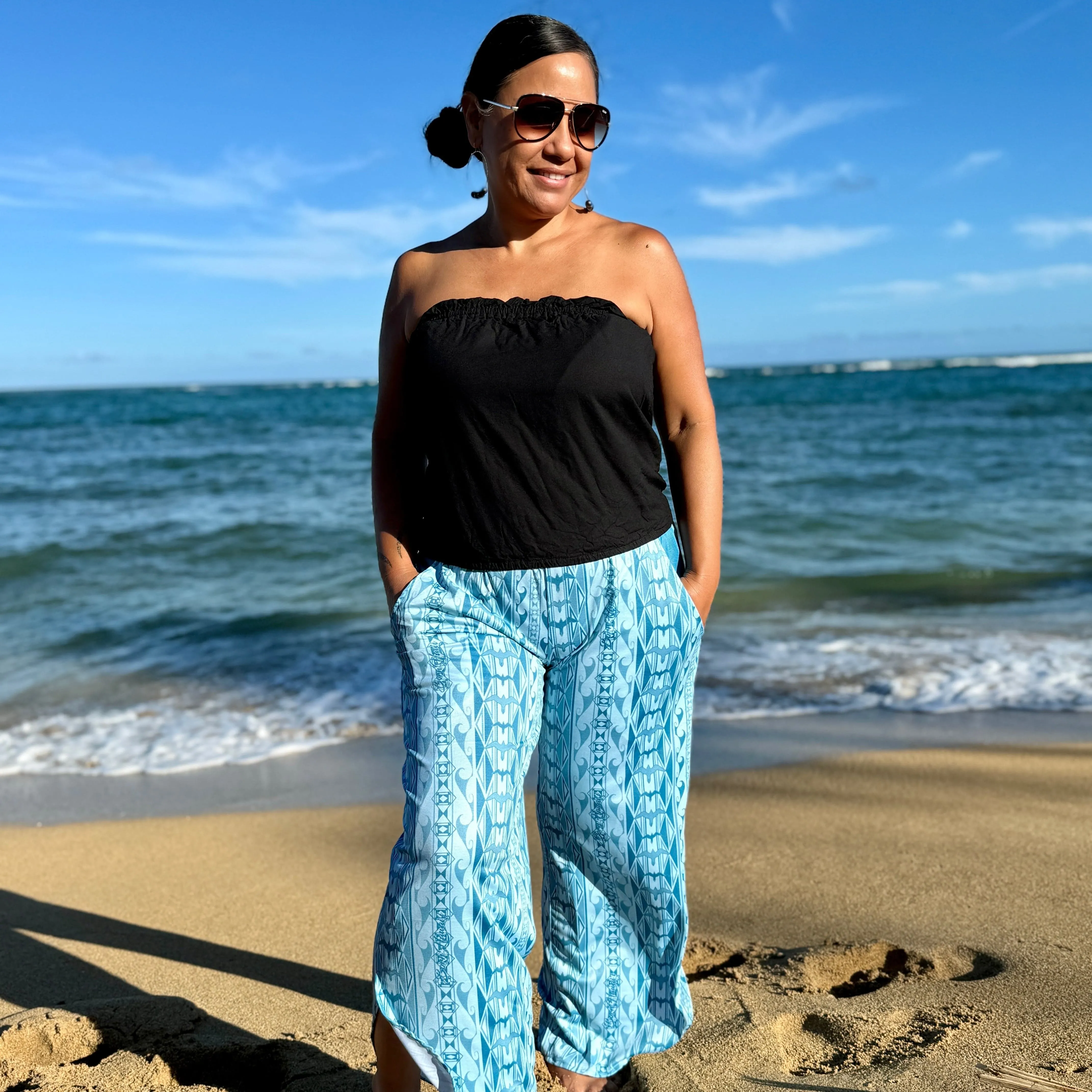 KEKAI PANTS TEAL