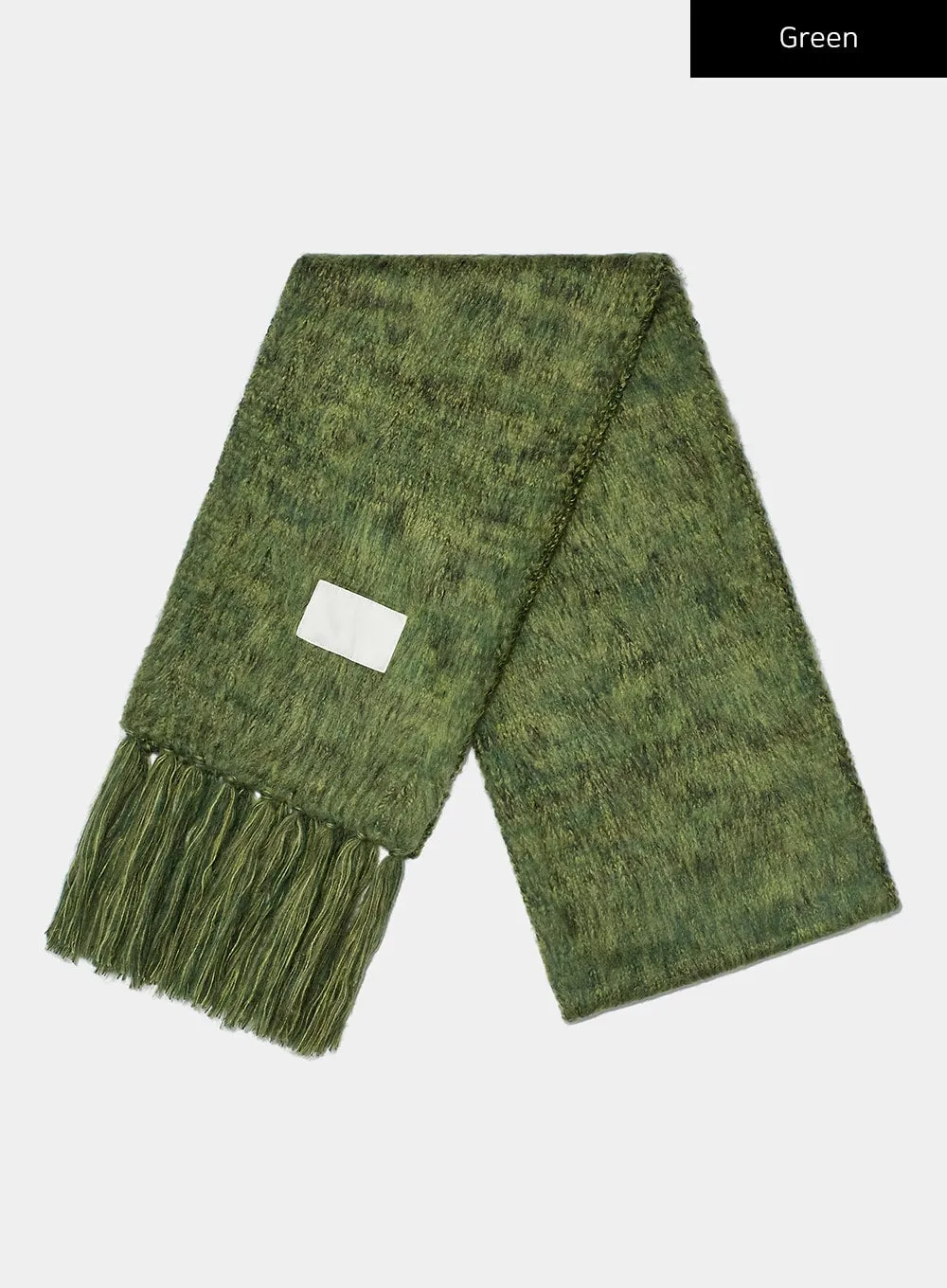 Mixed Color Fringed Scarf CJ317
