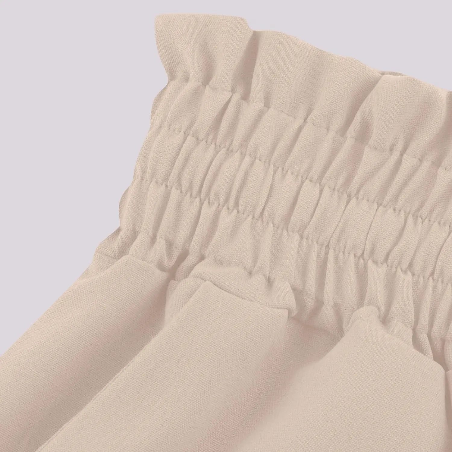 Palazzo Pants for Women Wide Leg Casual Solid Solid Drawstring Pant Summer Beach Vacation Elastic High Waist Trouser