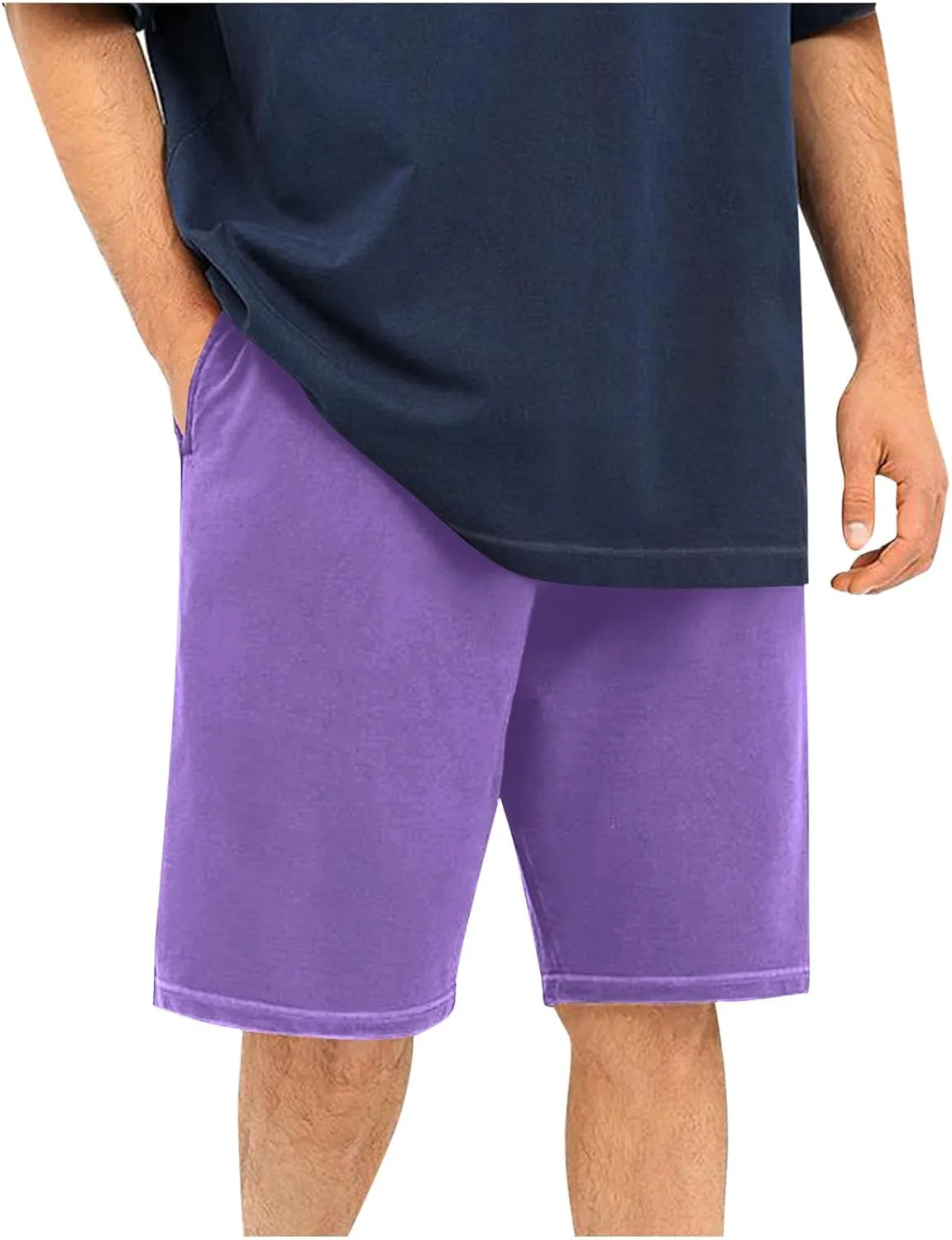 Sweat Shorts Men Lightweight Quick Dry Lounge Short Pants Beach Jersey Swim Trunks Athletic Sports Shorts
