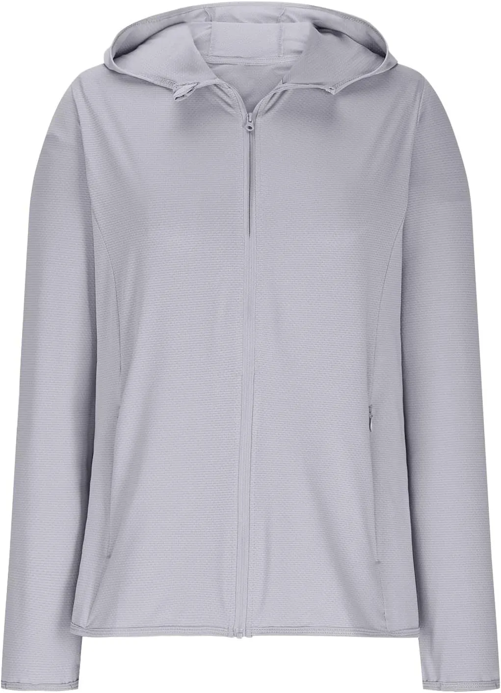 Women's Sun Protection Jacket Cooling Hooded SPF Shirts Lightweight Long Sleeve UV Clothing for Outdoor Hiking Running