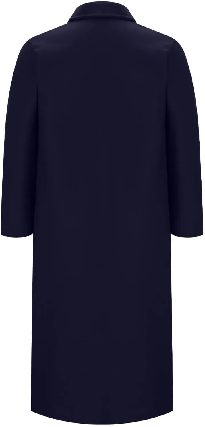 Women's Wool Coats Oversized Notched Collar Pea Coats Casual Open Front Long Winter Jackets Formal Work Trench Coat
